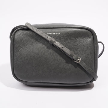 Balenciaga Camera Bag Grey Leather Medium