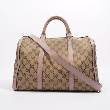 Gucci Womens Boston Bag Supreme / Pink Medium