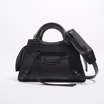 Balenciaga Womens Neo Classic Mini Bag Black