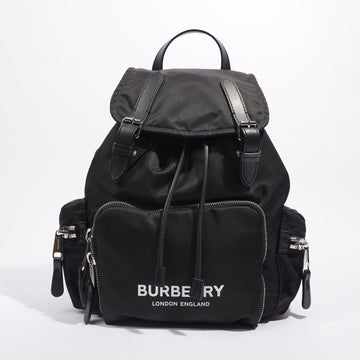Burberry Womens Nylon Backpack Black
