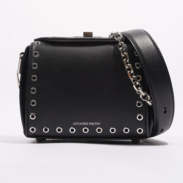 Alexander McQueen Womens Box Bag Black / Silver 16