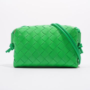Bottega Veneta Womens Candy Loop Green Leather