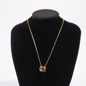 Gucci Womens GG Icon Necklace 18k Gold