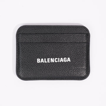 Balenciaga Womens Card Holder Black / White