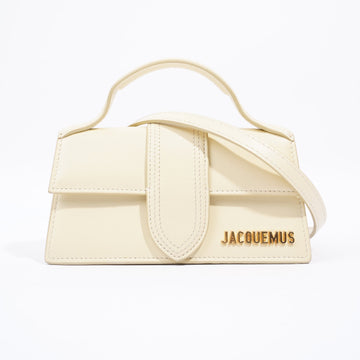 Jacquemus Le Bambino Ivory Leather