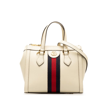 GUCCI Small Ophidia Leather Satchel