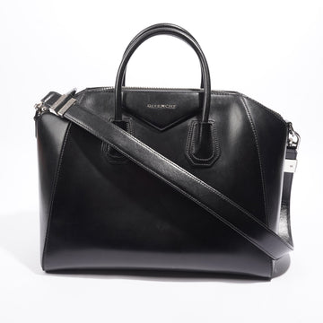 Givenchy Antigona Black Calfskin Leather Medium