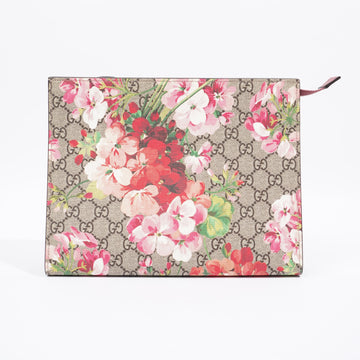 Gucci Toiletry Pouch GG Supreme Floral Coated Canvas