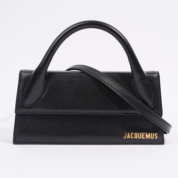 Jacquemus Le Chiquito Long Black Leather