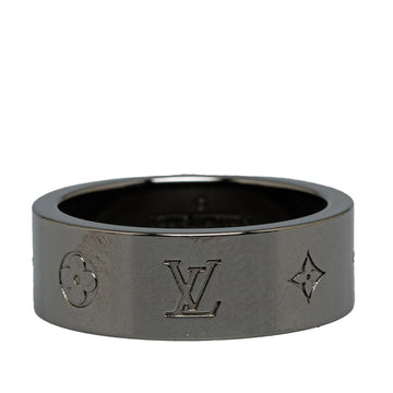 LOUIS VUITTON LV Instinct Gunmetal Ring Costume Ring
