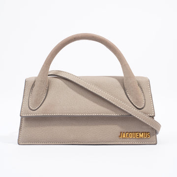 Jacquemus Le Chiquito Long Grey Leather