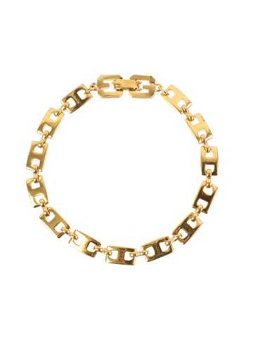 GIVENCHY Design Chain Bracelet Gold