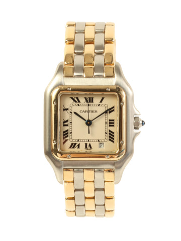 CARTIER Panthere Mm 3Row Silver/Gold