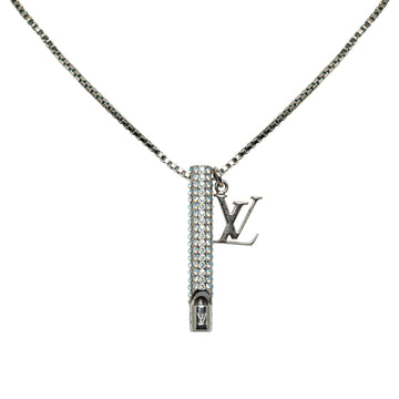LOUIS VUITTON LV Whistle Chain Pendant Necklace Costume Necklace