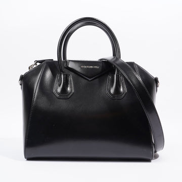 Givenchy Antigona Black Goatskin Leather Small