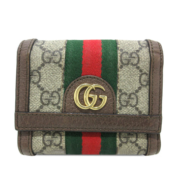 GUCCI GG Supreme Ophidia Small Wallet Small Wallets