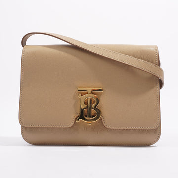 Burberry TB Bag Archive Beige Calfskin Leather Small