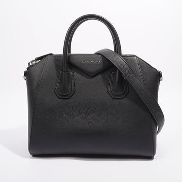 Givenchy Antigona Black Calfskin Leather Small