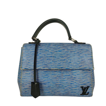LOUIS VUITTON Louis Vuitton Louis Vuitton Cluny bag in light blue epi leather