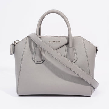 Givenchy Antigona Grey Leather Small