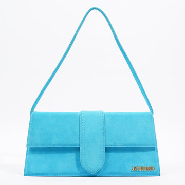 Jacquemus Le Bambino Long Dark Turquoise Suede