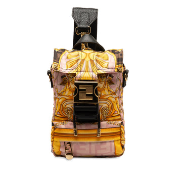 VERSACEx  Mini Fendiness Convertible Backpack