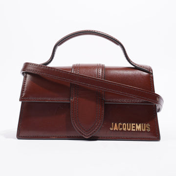 Jacquemus Le Bambino Chocolate Brown Leather