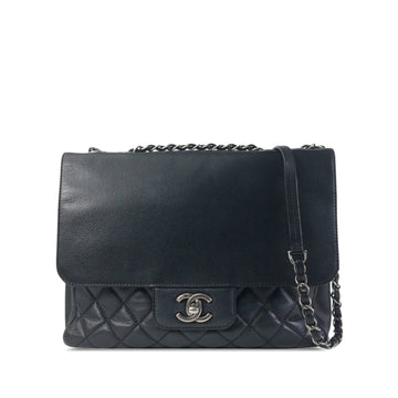 CHANEL Large Caviar All About Flap Crossbody Bag
