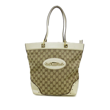 GUCCI GG Canvas Punch Tote Tote Bag