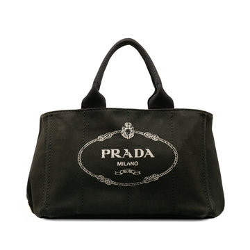 PRADA Canapa Logo Tote Tote Bag