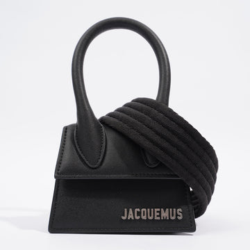 Jacquemus Le Chiquito Homme Black Leather