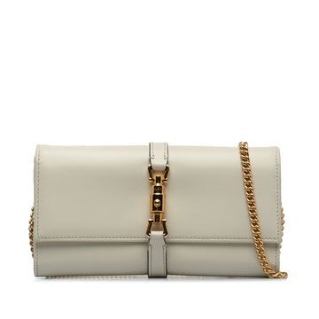 GUCCI Jackie 1961 Wallet On Chain Crossbody Bag