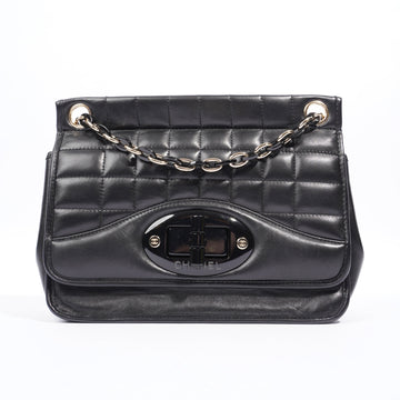 Chanel Chain Flap Black Leather