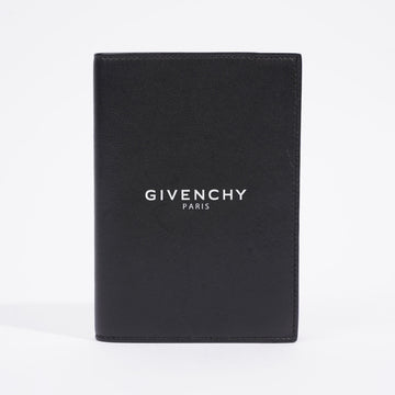 Givenchy Passport Cover Black Leather