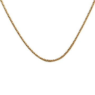 DIOR CD Oval Logo Chain Necklace Costume Necklace