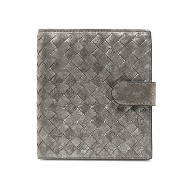 BOTTEGA VENETA Intrecciato Leather Bi-fold Wallet Small Wallets