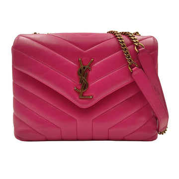 SAINT LAURENT Saint Laurent Saint Laurent Loulou bag in fuchsia quilted leather