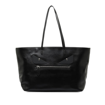 FENDI Leather Monster Roll Tote Tote Bag