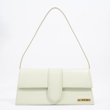 Jacquemus Le Bambino Long Mint Green Leather