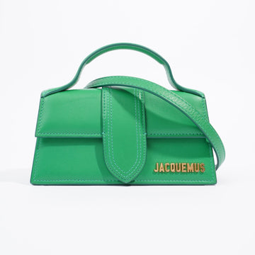Jacquemus Le Bambino Green Leather