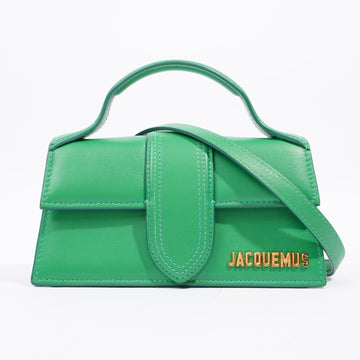 Jacquemus Le Bambino Green Leather