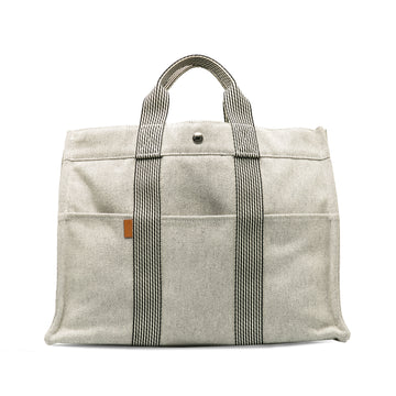 HERMES Toile Fourre Tout MM Tote Bag