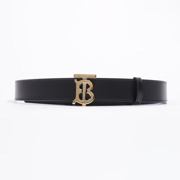 Burberry TB Reversible Belt Black / Brown Leather S