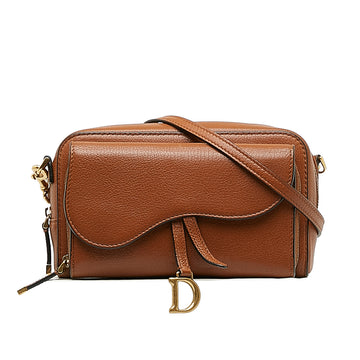 DIOR Double Saddle Pouch Crossbody Bag