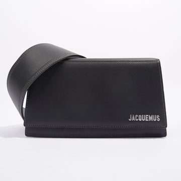 Jacquemus Le Bambino Homme Black Leather