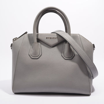 Givenchy Antigona Grey Leather Small