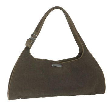 GUCCI Shoulder Bag Canvas Brown 0014245 Auth ac2602