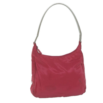 PRADA Shoulder Bag Nylon Pink Auth ac2656