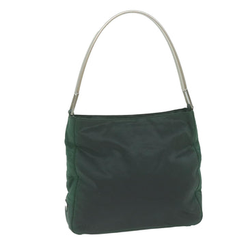 PRADA Shoulder Bag Nylon Green Auth am5485