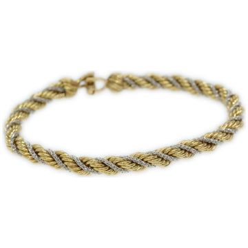 CHRISTIAN DIOR Bracelet metal Gold Auth am5916